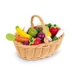 Green market - Drveni ceger sa voćem i povrćem