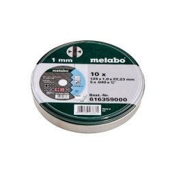 Metabo rezna ploča za inox 125x1mm PROMOTION 10 komada
