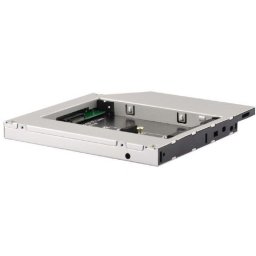 Fioka za montazu 2.5" NGFF M.2 SSD (do12.7mm) u 5.25" leziste u Laptop umesto optike, Gembird A-SATA12M2-01