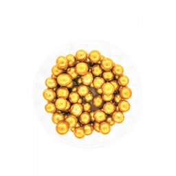 Dekorativne perle ZLATNE 10mm 50g