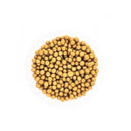 Dekorativne perle ZLATNE 4mm 50g
