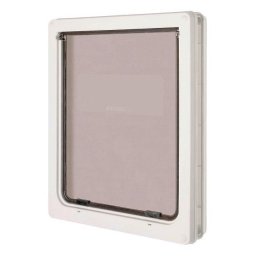 Vrata za pse 441x366mm bela Dog Mate