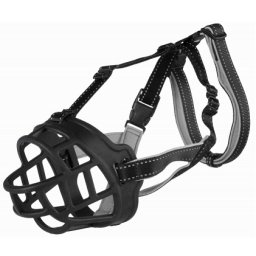 Silikonska korpa za pse Muzzle Flex, L