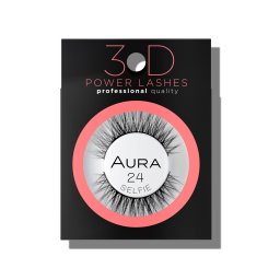 3D Veštačke trepavice 3D POWER LASHES 24 Selfie