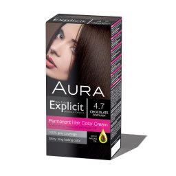 Set za trajno bojenje kose EXPLICIT 4.7 Chocolate / Čokolada