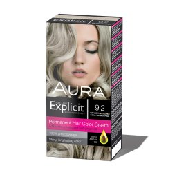 Set za trajno bojenje kose EXPLICIT 9.2 Very light irise / Svetlo platinasto plava