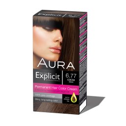 Set za trajno bojenje kose EXPLICIT 6.77 Cocoa / Kakao