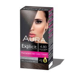 Set za trajno bojenje kose EXPLICIT 4.80 Mocha Brown / Moka smeđa