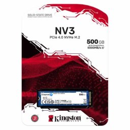 SSD 500 GB KINGSTON SNV3S/500G NV3 series, 5000/3000 MB/s, PCIe NVMe Gen4, M.2 2280
