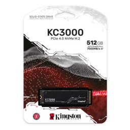 SSD 512 GB KINGSTON SKC3000S/512G, 7000/3900MB/s, PCIe NVMe M.2 2280