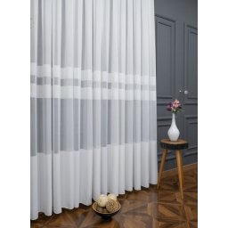 Zavesa Bambu bela