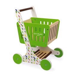 Green market - Drvena kolica za kupovinu