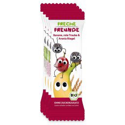 Freche Freunde organski musli bar od banane, grožđda i aronije 4x23 g