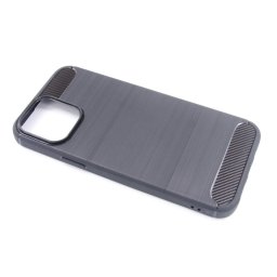TPU maska BRUSHED za iPhone 13 Pro Max 2021 (6.7") crna