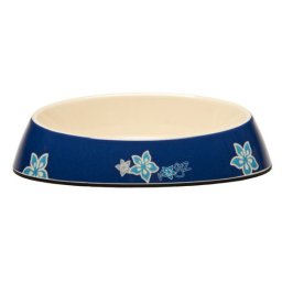Rogz: Melamin posuda za mace Blue Floral, 200 ml