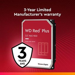 HDD 4TB WESTERN DIGITAL Red Plus, WD40EFZX, NAS, 128MB, SATA 3, CMR