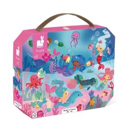 Kartonske puzzle - Sirene, 24 kom
