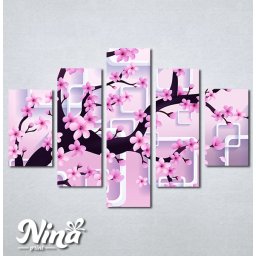 Slike na platnu Carobno roze drvo Nina352_5