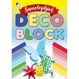DECO BLOCK B4/18 l SAMOLEPLJIVI, 6x3 71821