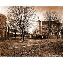 Stari Beograd Terazije 1876., uramljena slika dimenzije 30x40cm i 40x50cm