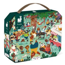 Kartonske Puzzle - Familija medveda