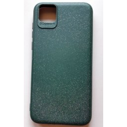 TPU maska SKIN GLITTER za Huawei Y5p 2020, Honor 9S 2020 (5.45") tamno zelena