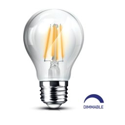 LED filament sijalica E27 8W topla bela