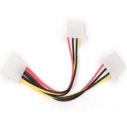 MOLEX 4-pin splitter kabl 15cm, Gembird CC-PSU-1