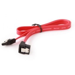 Serial ATA data kabl flat 90 degree bent connector, 50cm, Gembird CC-SATAM-DATA90
