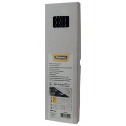 Spirala plastična fi- 6mm pk100 Fellowes 5345307 crna