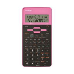 Kalkulator tehnički 10mesta 273 funkcije Sharp EL-531THB-PK crno roze blister