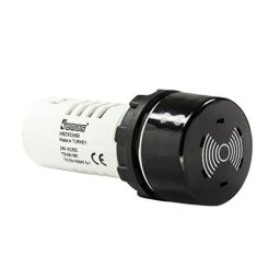 Zujalica MBZX024S, fi22mm, 90dB, crna, 18mA, 0.5W, 24Vac/dc 50Hz IP50 Emas