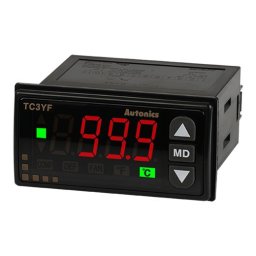 Termoregulator TC3YF-34R,disp.LED,1 red-3 cifre,72x36mm, RTD, relejni, 100-240Vac IP65 Autonics