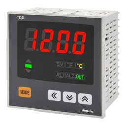 Termoregulator TC4L-14R,disp.LED,1 red-4 cifr,96x96mm,alarm,PID,relejni/SSR,100-240Vac IP65 Autonics