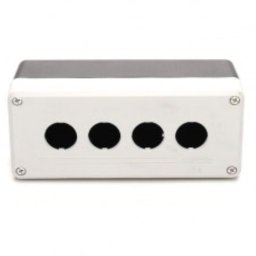 Kontrolna kutija PY4BOS, 4 otvora f22mm, crno-siva IP65 Emas