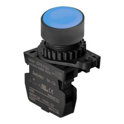 Taster plavi S2PR-P1BAM, 1NO, 6A 250Vac IP52 Autonics