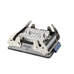 Industrijski konektor EBM32PM48, ženski, panelni, 32 polni, 16A, 690V, 6 kV, IP65 Emas