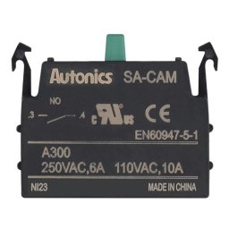Kontakt blok SA-CAM, start-radni, 1NO, modularni, 6A 250Vac Autonics