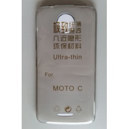 TPU maska za Motorola Moto C dim providna ultra tanka