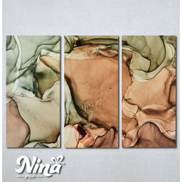 Slike na platnu Apstraktno braon slika Nina356_3