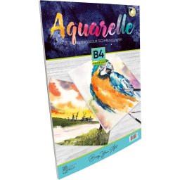AQUARELLE BLOK B4/20l 180gr 74022