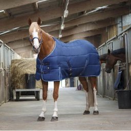 Prekrivač za konje štepano ćebe Riding world plavi 183cm