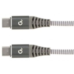Kabl Type C na TYPE C, Gembird CC-USB2B-CMCM60-1.5M, 60W punjenje, dužina 1,5m