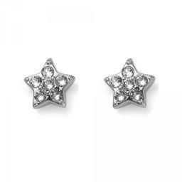 Ženske oliver weber speak crystal mindjuše sa swarovski belim kristalom ( 22871 )