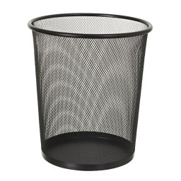 Korpa za papir metalna žica fi-2329,5x34cm Fornax 502 crna