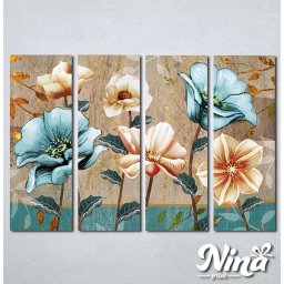 Slike na platnu Apstrakcija cvece Nina361_4