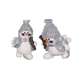 Novogodišnja figura sneško s naočarima ( 468636 )
