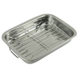 Kinghoff pleh za pečenje sa ručkama i gril rešetkom, 30cm (KH1376)