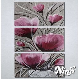 Slike na platnu Roze siva kombinacija Nina366_3