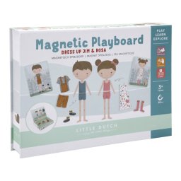 Magnetna puzzla - Obuci Džima i Rosu